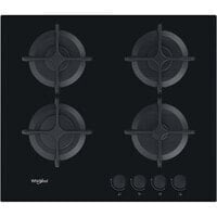 Whirlpool AKT 616/NB варочная поверхность Черный Встроенный 60 cm Газовый 4 зона(ы)