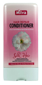 Бальзамы, ополаскиватели и кондиционеры для волос milva Silk Silk Hair Repair Conditioner Восстанавливающий кондиционер с натуральными маслами  и растительными экстрактами 200 мл