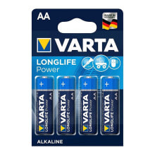 Батарейки и аккумуляторы для фото- и видеотехники vARTA AA LR06 Alkaline Batteries 4 Units