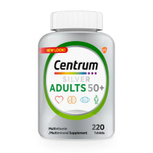 Витаминно-минеральные комплексы centrum Silver Adults Мультивитамины для 50+ 220 таблеток