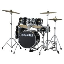 Купить ударные установки и барабаны Yamaha: Yamaha Manu Katché Junior Kit JK6F5, +HW, Raven Black