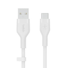 Belkin BOOST↑CHARGE Flex USB кабель 2 m USB 2.0 USB C Белый CAB008BT2MWH