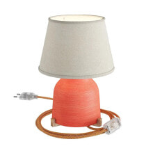 CREATIVE CABLES Vase Impero Table Lamp With Shade And Bulb