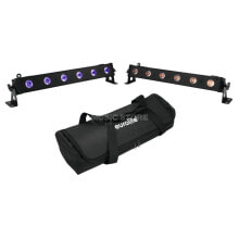 Eurolite 2x LED BAR-6 QCL RGBW + Bag