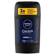 Solid antiperspirant Deep Black Carbon 50 ml