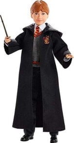 Mattel Mattel FYM52 - lalka Harry Potter Ron Weasley z mundurem Hogwards i akcesoriami, zabawki od 6 lat