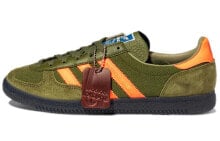 adidas originals Barrowland Spezial 复古 低帮 运动休闲鞋 男款 绿橙色 / Кроссовки Adidas originals Barrowland GY3069