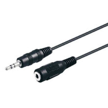 TM ELECTRON Jack Male To Female Connection 2 m