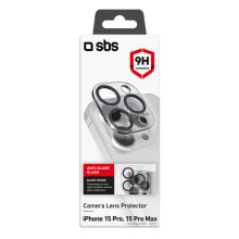 SBS Glas SP Kameralinse iPhone 15 Pro/15 Pro Max