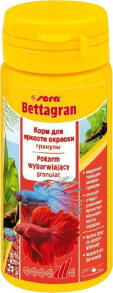 Корма для рыб sera Bettagran Nature 50ml, granules - color-enhancing food