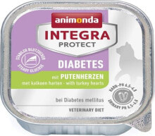 Animonda INTEGRA KOT PROTECT DIABETES SERCA INDYKA/CUKRZYCA SZALKA 100G