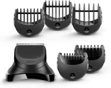 Braun BT32 Trimmer Head with 5 Attachments Compatible with Series 3 Razors - Black