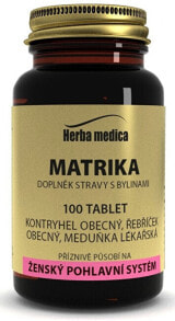 HerbaMedica Matrika Растительный комплекс для поддержки женской репродуктивной системы 100 таблеток