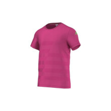 Мужские спортивные футболки Мужская футболка спортивная  розовая однотонная Adidas Training Ufb Tee