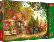 Купить пазлы для детей Trefl: Trefl Puzzle 1000 elementów Premium Plus Domek pod strzechą