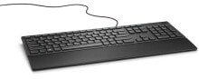 Клавиатуры DELL 580-ADGP клавиатура USB QWERTZ Чешский Черный