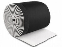 Cable sleeve neoprene flexible with hook-and-loop fastener 3 m x 135 mm black / white - Black - White - Neoprene - 1 pc(s) - 3.5 cm - 3000 mm