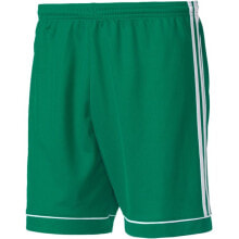 Мужские спортивные шорты Мужские шорты спортивные зеленые футбольные  Adidas Squadra 17 M BJ9231