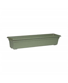 Novelty countryside Flower Box, 30 Inch, Sage