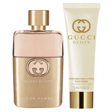 Gucci Guilty pour Femme 50 ml EdP Set mit Body Lotion