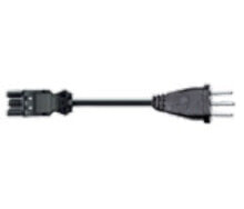 Кабели и разъемы для аудио- и видеотехники Bachmann GST18 1.5m Черный 1,5 m Силовая вилка тип J 375.016