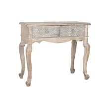 Console DKD Home Decor White Natural Mango wood 91 x 42 x 81 cm