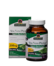Растительные экстракты и настойки nature's Answer Aloe Vera Phytogel  растительный экстракт алоэ вера 250 мг 90 растительных капсул
