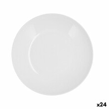 Deep Plate Quid Select Basic White Plastic 23 cm (24 Units)