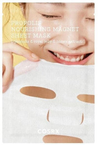 Купить увлажнение и питание кожи лица COSRX: Nourishing Magnet Sheet Mask Full Fit Propolis (Nourishing Magnet Sheet Mask) 25 ml