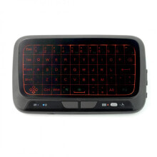Клавиатуры клавиатура беспроводная комбинированая (keyboard + mouse) с подсветкой черная  OEM Smart H18