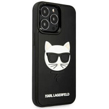 KARL LAGERFELD KLHCP13LCH3DBK 13 Pro 13 6.1 3D Rubber Choupette phone case