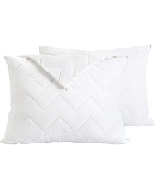 Waterguard quilted Waterproof and Hypoallergenic Pillow Covers - King Size - 4 Pack