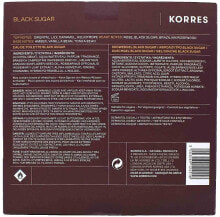 Korres Black Sugar Spread Joy - Duftset (Eau de Toilette 50ml + Duschgel 250ml)