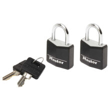 Купить замки для велосипедов Master Lock: MASTER LOCK 9120 20 mm U-lock 2 units