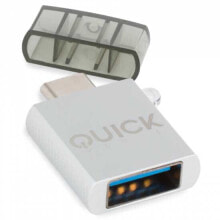 QUICK MEDIA ELECTRONIC QMACUSB USB-C To USB-A Adapter