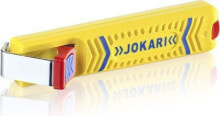 Jokari 10160 инструмент для зачистки кабеля Нержавеющая сталь, Желтый
