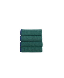 Brooks Brothers brooks Brothers Contrast Frame 4 Piece Turkish Cotton Wash Towel Set