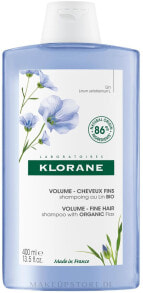 Volumen-Shampoo für dünnes Haar mit Bio-Flachsextrakt - Klorane Volume -Fine Hair with Organic Flax