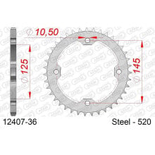 AFAM 12407 Rear Sprocket