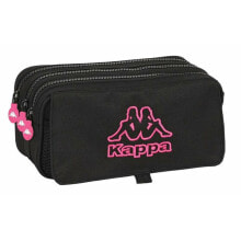 Triple Carry-all Kappa Black 21,5 x 10 x 8 cm