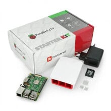 Микрокомпьютеры set of Raspberry Pi 3B WiFi + 32GB microSD + official accessories