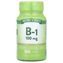 Vitamin B-1, 100 mg, 100 Tablets