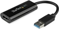 StarTech.com USB 3.0 to HDMI Adapter - 1080p (1920x1200) - Slim/Compact USB Type-A to HDMI Display Adapter Converter for Monitor - External Video & Graphics Card - Black - Windows Only - 3.2 Gen 1 (3.1 Gen 1) - USB Type-A - HDMI output - 1920 x 1200 pixel
