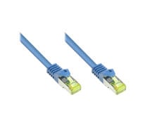 Кабели и разъемы для аудио- и видеотехники alcasa 8070R-010B сетевой кабель 1 m Cat7 S/FTP (S-STP) Синий