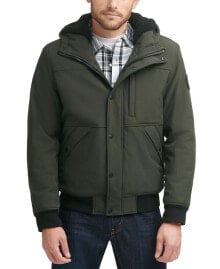 Levi's men's Soft Shell Sherpa Lined Hooded Jacket