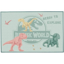 Fun House Jurassic World Dinosaurier Teppich 120x80 cm