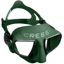 Masks and snorkels for scuba diving