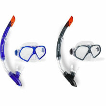 Masks and snorkels for scuba diving