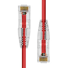 Кабели и разъемы для аудио- и видеотехники ProXtend S-6AUTP-015R сетевой кабель Красный 1,5 m Cat6a U/UTP (UTP)