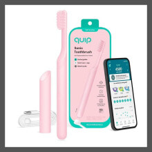 quip Smart Recharge Metal Electric Toothbrush - Pink